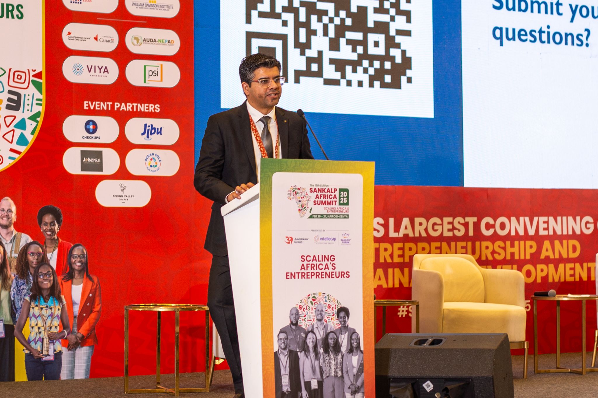 Rajat Chabba presenting at Sankalp in 2025