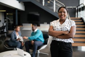 African businesswoman