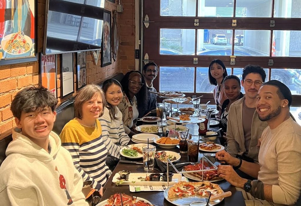 Michigan-based Entrepreneurship Exchange participants and WDI program leads celebrate the successful end of Cohort 2 and the start of Cohort 3.