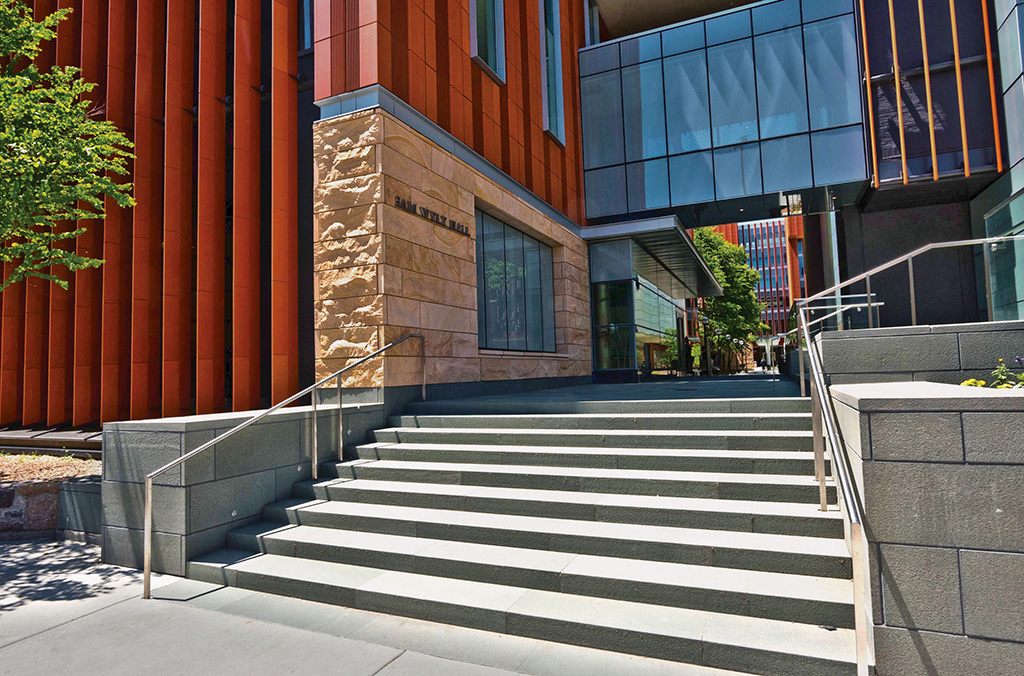 Exterior steps of WDI