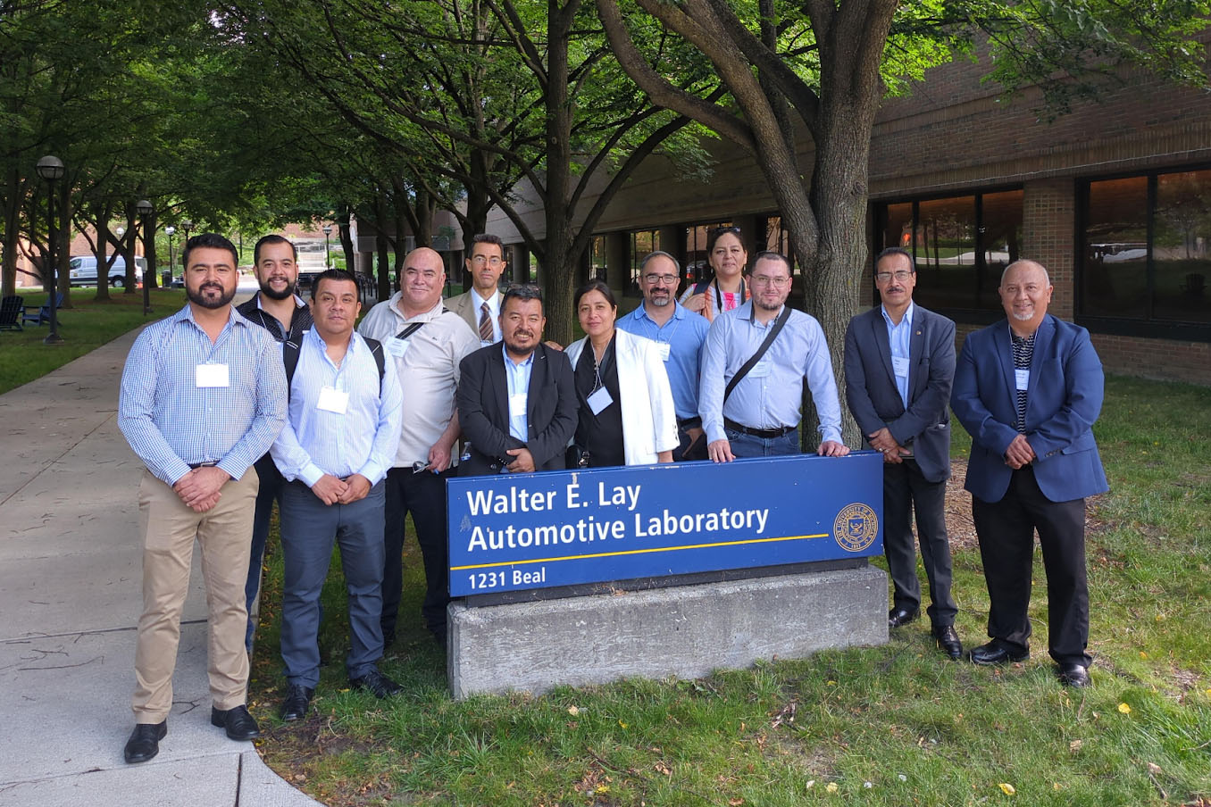 WDI Hosts Mexico Faculty Delegation for EV training